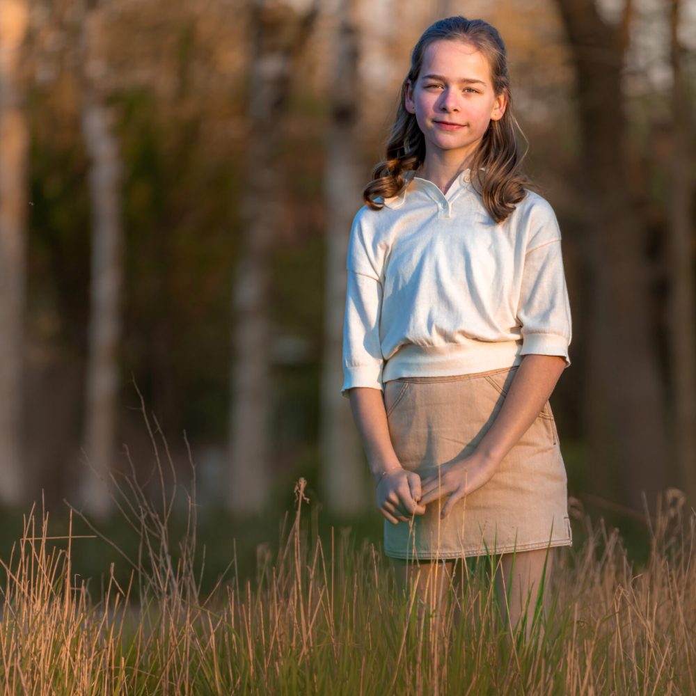 Golden hour portrait